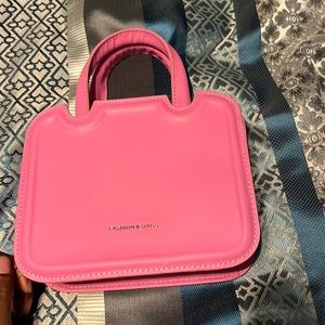 Shein mini pink purse